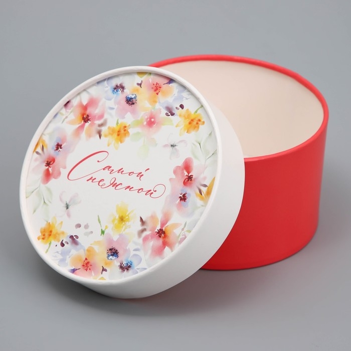 Коробка подарочная, упаковка, «Самой нежной», 12 х 12 х 8 см Коробка подарочная, упаковка, «Самой нежной», 12 х 12 х 8 см