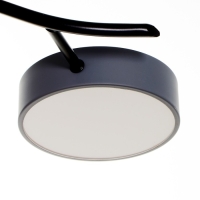 Люстра 1316/9GR LED 216Вт 3000-6000К серый 87х87х17 см BayerLux