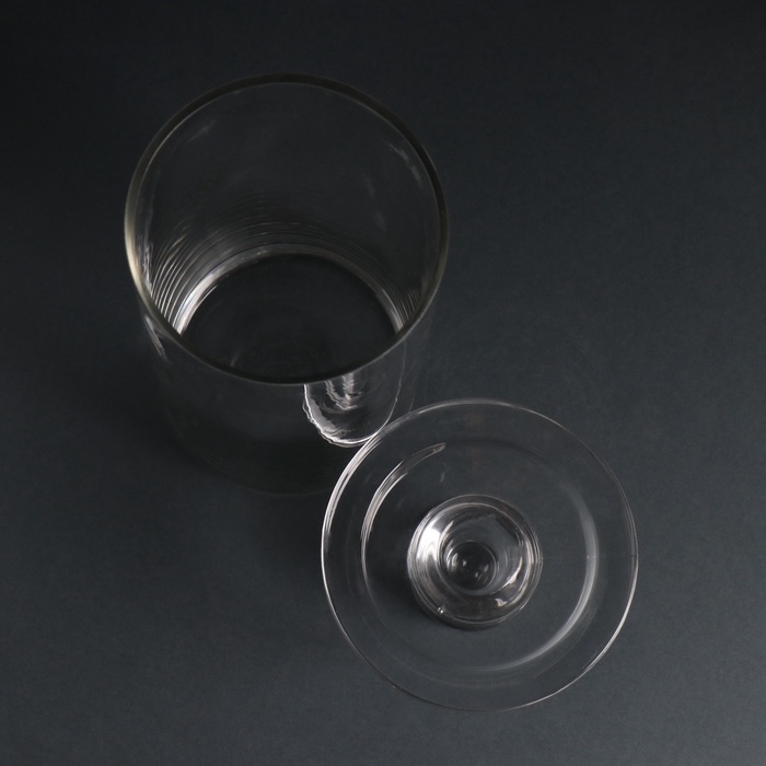 Подсвечник стекло на 1 свечу  Подсвечник стекло на 1 свечу "Цилиндр широкий" прозрачный d=2 см и d=8 см 11х11х20 см