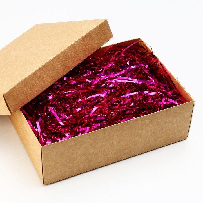 Наполнитель для шаров и подарков, упаковка, «Фуксия» , 15 х 26 см Наполнитель для шаров и подарков, упаковка, «Фуксия» , 15 х 26 см