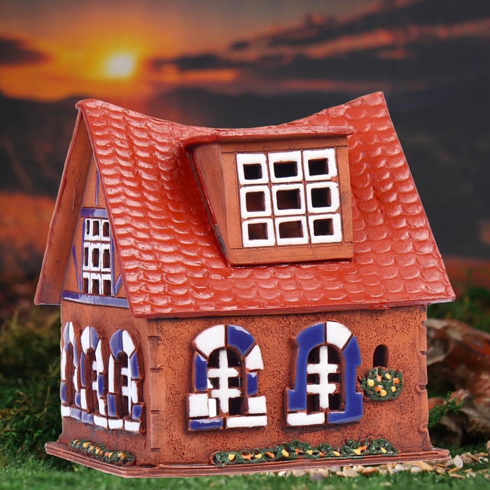 Аромалампа Домик Аромалампа Домик "Евгения", ручная работа 1371846