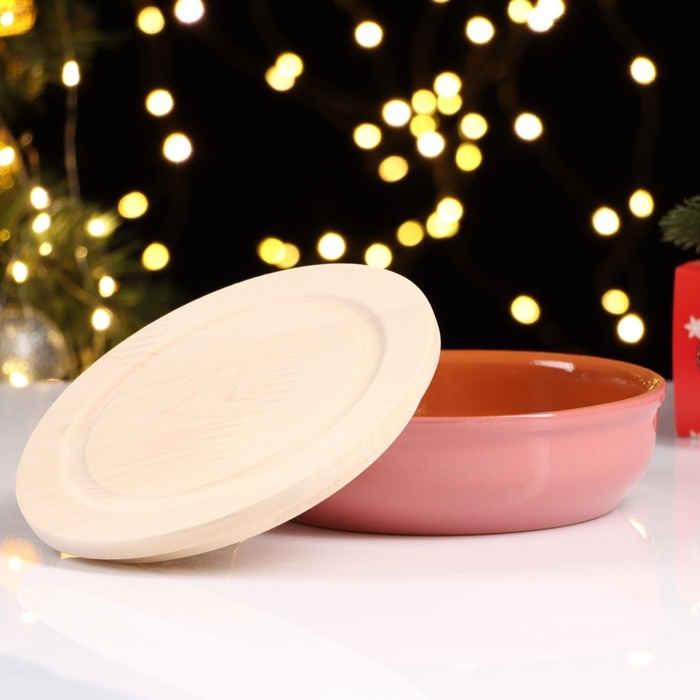 Набор для холодца  Набор для холодца "Новогодний" 3х1л, розовый