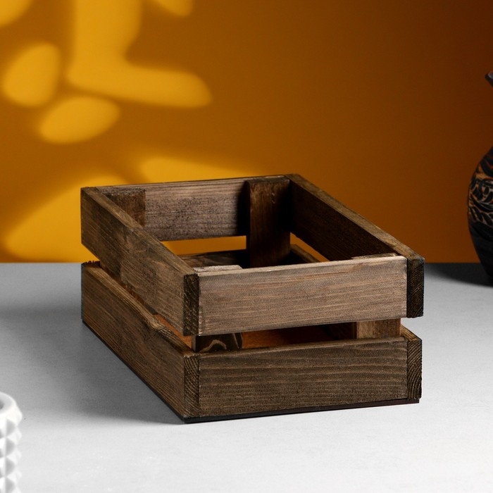 Кашпо деревянное 26х16х10 см натуральный палисандр Кашпо деревянное 26х16х10 см натуральный палисандр