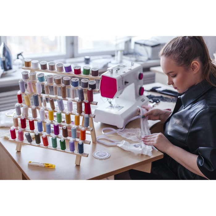 Стойка для ниток на 63 шт, 41 × 38,5 см Стойка для ниток на 63 шт, 41 × 38,5 см