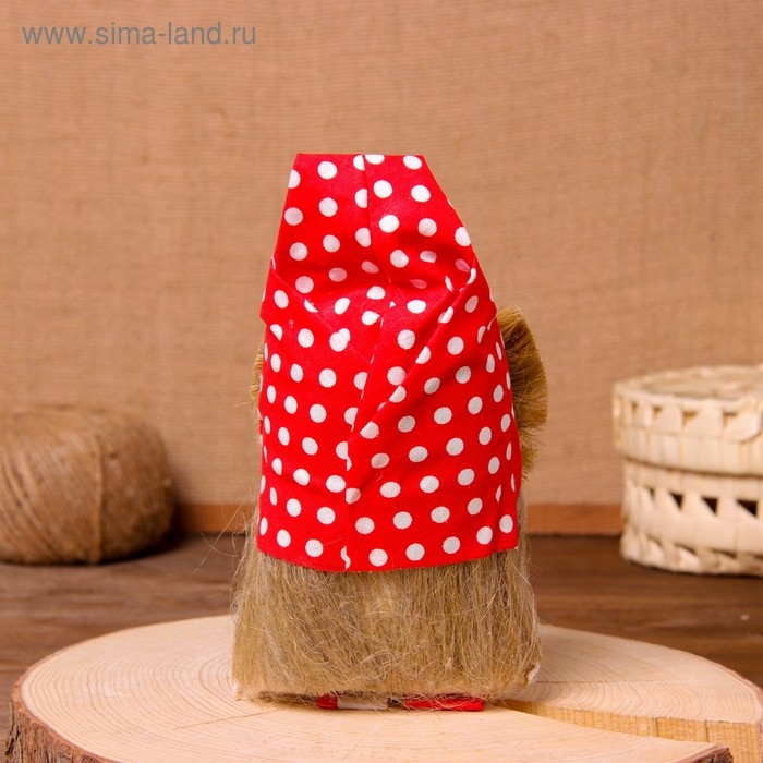 Оберег «Домовой с долларами», 20 см, микс Оберег «Домовой с долларами», 20 см, микс