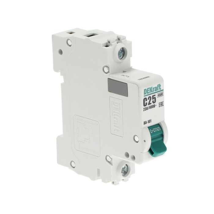 Выключатель автоматический, однополюсный, 25А Выключатель автоматический, однополюсный, 25А