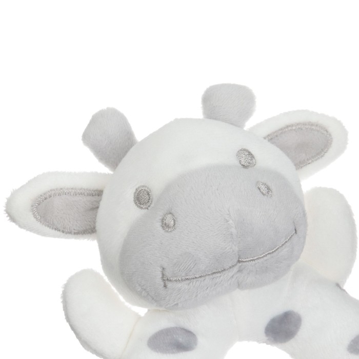 Погремушка мягкая на кольце «Коровка», Крошка Я Погремушка мягкая на кольце «Коровка», Крошка Я