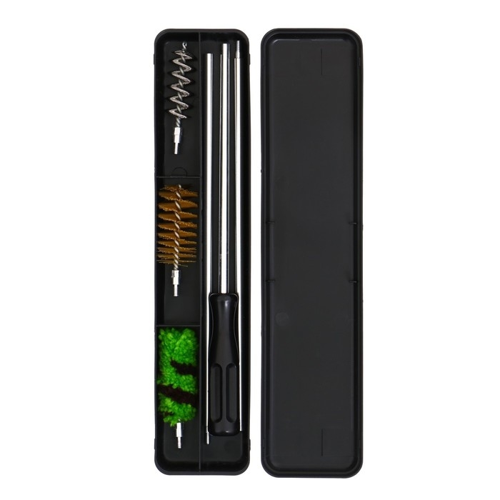 Набор для чистки ружей LUCKY VIEW, кал.12, 3 ерша, алюм. шомпол, 85 см Набор для чистки ружей LUCKY VIEW, кал.12, 3 ерша, алюм. шомпол, 85 см