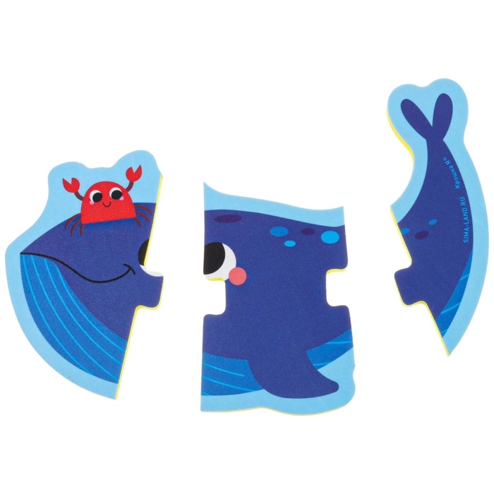 Мягкий пазл для малышей &laquo;Морские друзья&raquo;, 5 пазлов, Крошка Я
