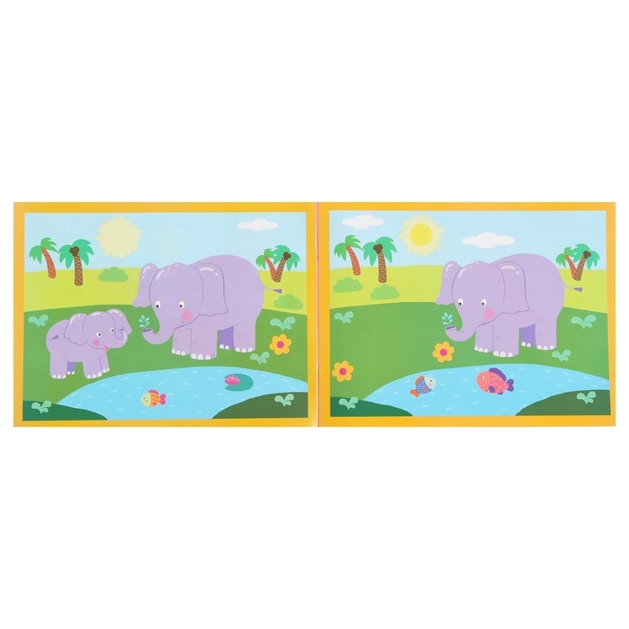 Книжка с наклейками «Зоопарк» Книжка с наклейками «Зоопарк»