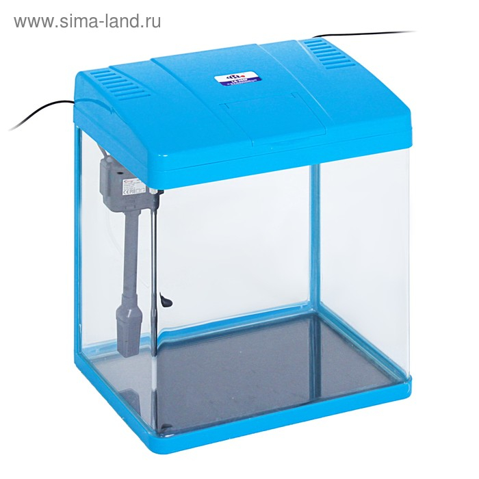 Аквариум SeaStar LS-380F в комплекте: LED-лампа, фильтр, 30 л, голубой Аквариум SeaStar LS-380F в комплекте: LED-лампа, фильтр, 30 л, голубой