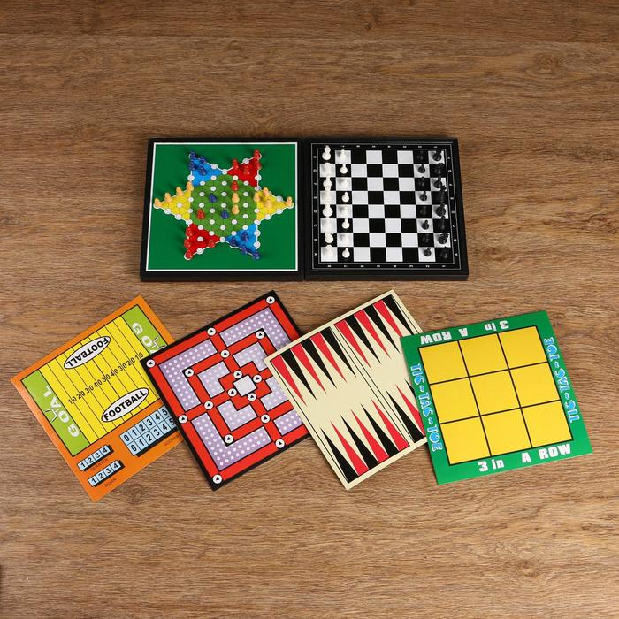 Настольная игра 9 в 1 Настольная игра 9 в 1 "Катур"