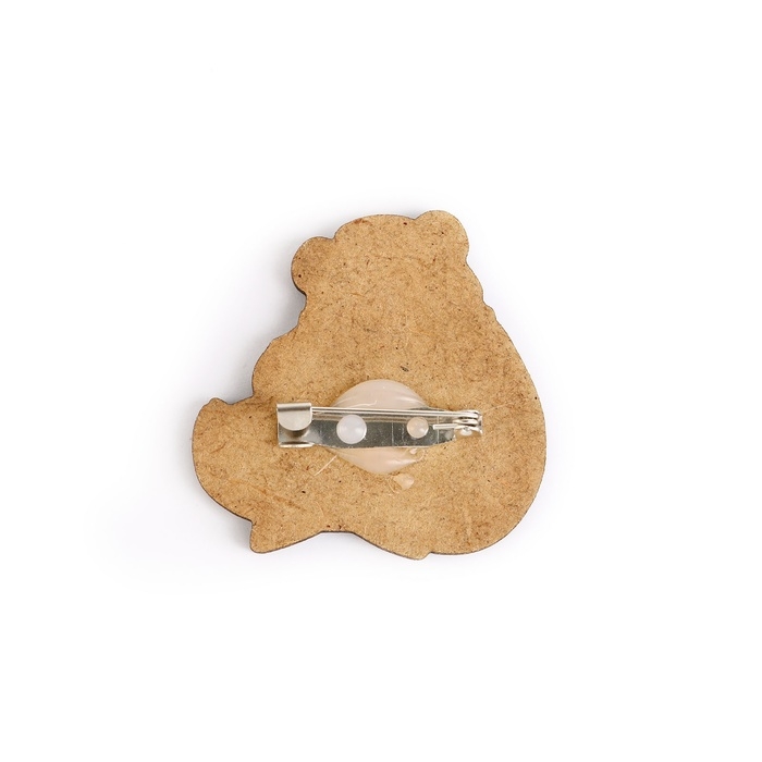 Значок новогодний «Новый год: Путеводная звезда», 4,5 х 4,4 см