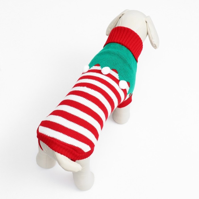 Свитер  Свитер "Ягодка", размер  3XL (ДС 46, ОШ 46, ОГ 38-64 см)