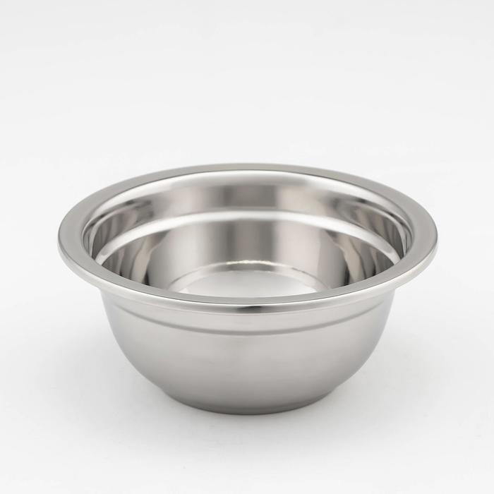 Мискa из нержавеющей стали, 500 мл, 14×6 см, 201 мaркa стaли, толщинa 0,8 мм, внутренний диaметр 12 см Мискa из нержавеющей стали, 500 мл, 14×6 см, 201 мaркa стaли, толщинa 0,8 мм, внутренний диaметр 12 см