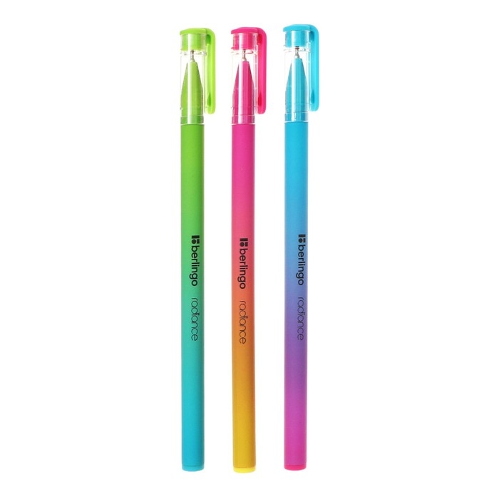 Ручка шариковая Berlingo  Ручка шариковая Berlingo "Radiance", 0,7мм, синяя, корпус микс