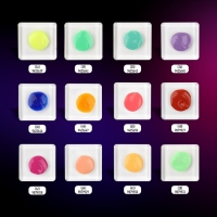 Гель лак для ногтей «NEON», 3-х фазный, 8 мл, LED/UV, цвет бирюзовый (28)