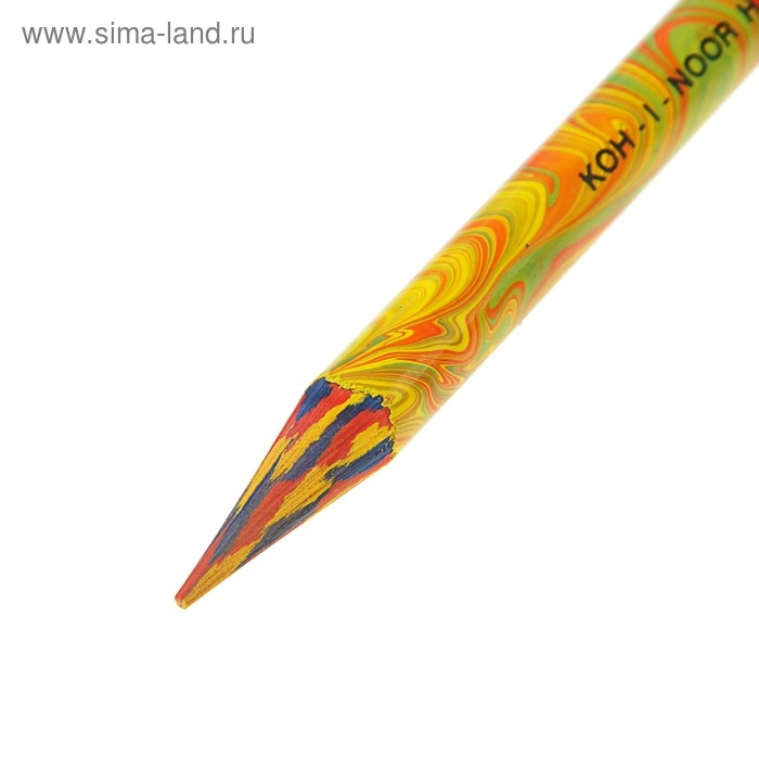 Карандаш с многоцветным грифелем, Koh-I-Noor 8775 PROGRESSO MAGIC, цельнографитовый Карандаш с многоцветным грифелем, Koh-I-Noor 8775 PROGRESSO MAGIC, цельнографитовый