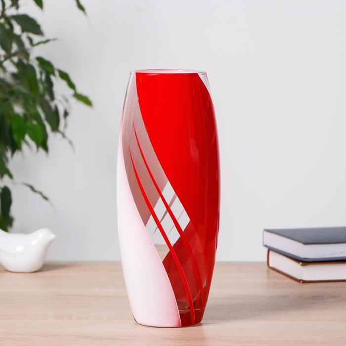 Ваза  Ваза "Симона" рубин h-26х11см d-7.5см