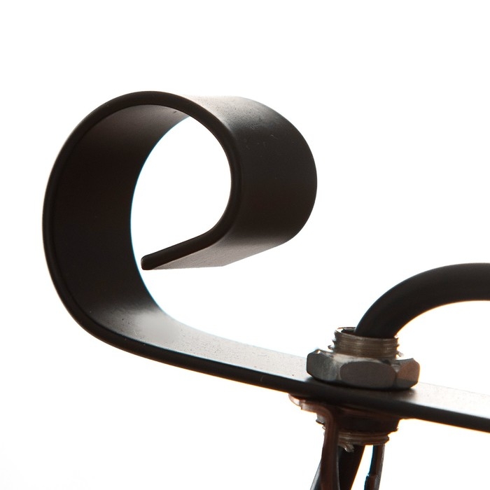 Люстра Люстра "Айварс" 6хЕ27 40Вт черный 55х100 см