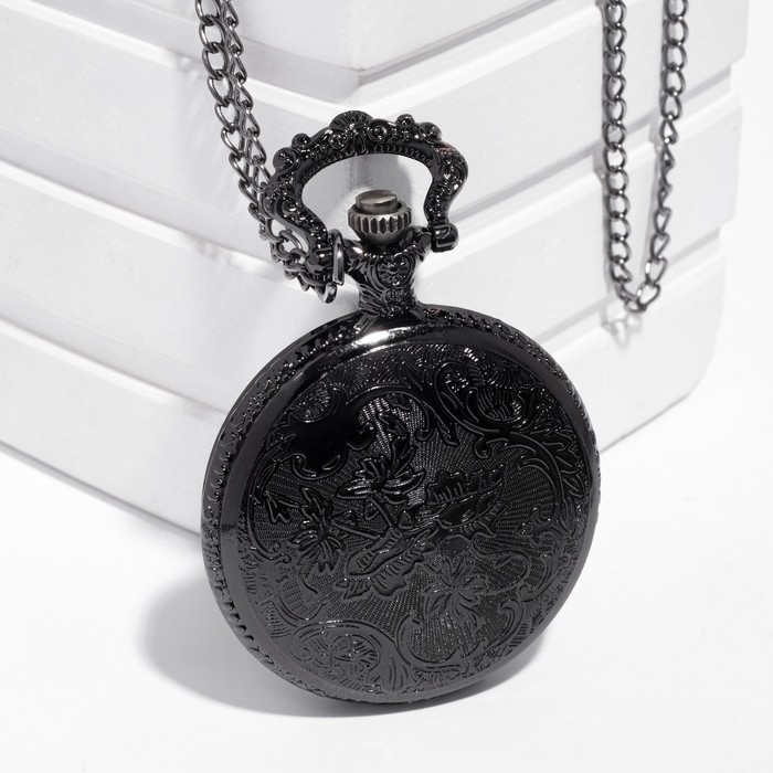 Часы карманные Часы карманные "Классика", кварцевые, цепочка l-37 см, d-4.5 см, с компасом