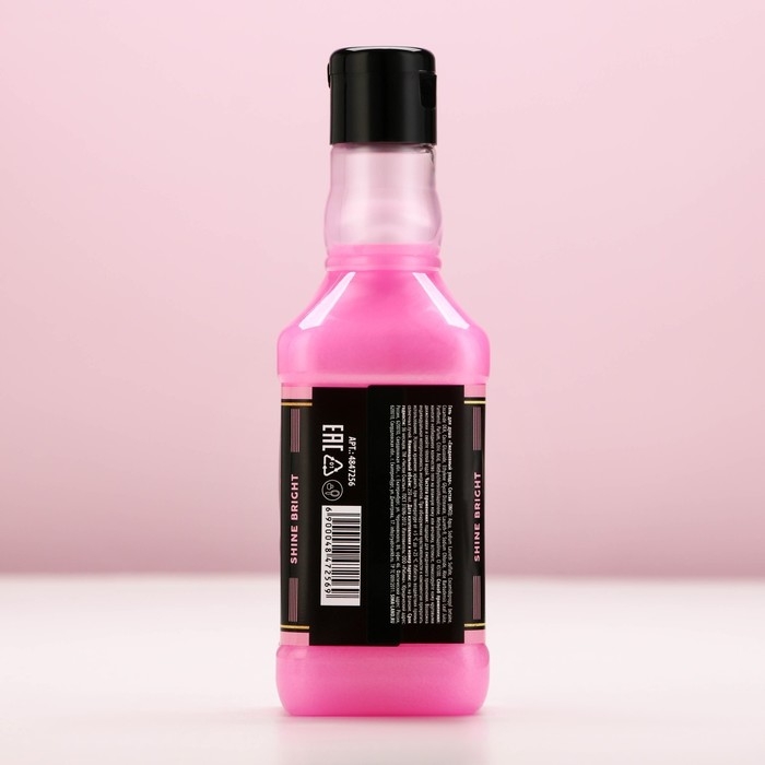 Гель для душа во флаконе виски Keep calm and think pink, 250 мл, аромат розового вина, Новый Год Гель для душа во флаконе виски Keep calm and think pink, 250 мл, аромат розового вина, Новый Год