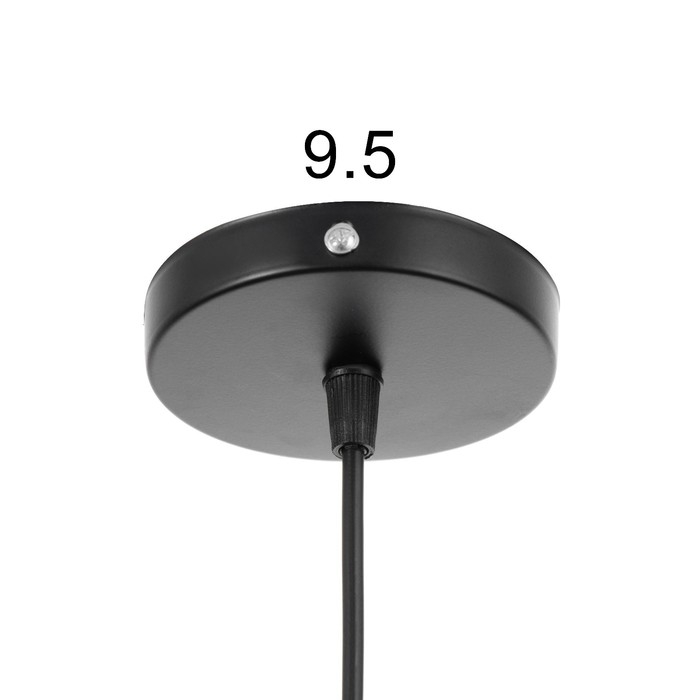 Светильник BayerLux Подвес BayerLuxной Светильник BayerLux Подвес BayerLuxной "Комус" LED 6Вт 4000К черный 5х5х30-230см