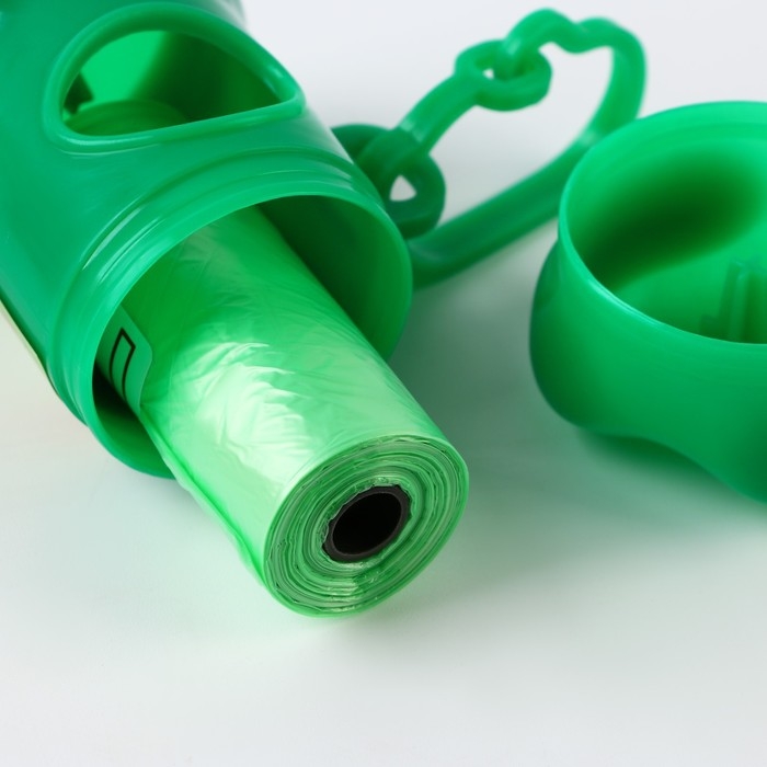 Контейнер с пакетами для уборки за собаками «Гулять» (рулон 15 шт) Контейнер с пакетами для уборки за собаками «Гулять» (рулон 15 шт)