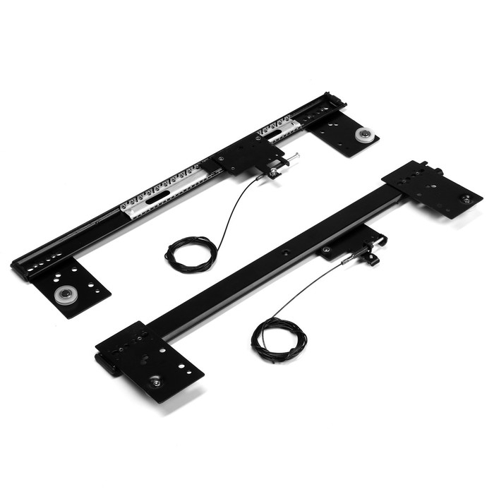 Комплект направляющих для поворотных дверей ТУНДРА L=500 мм., H=35 мм. Комплект направляющих для поворотных дверей ТУНДРА L=500 мм., H=35 мм.