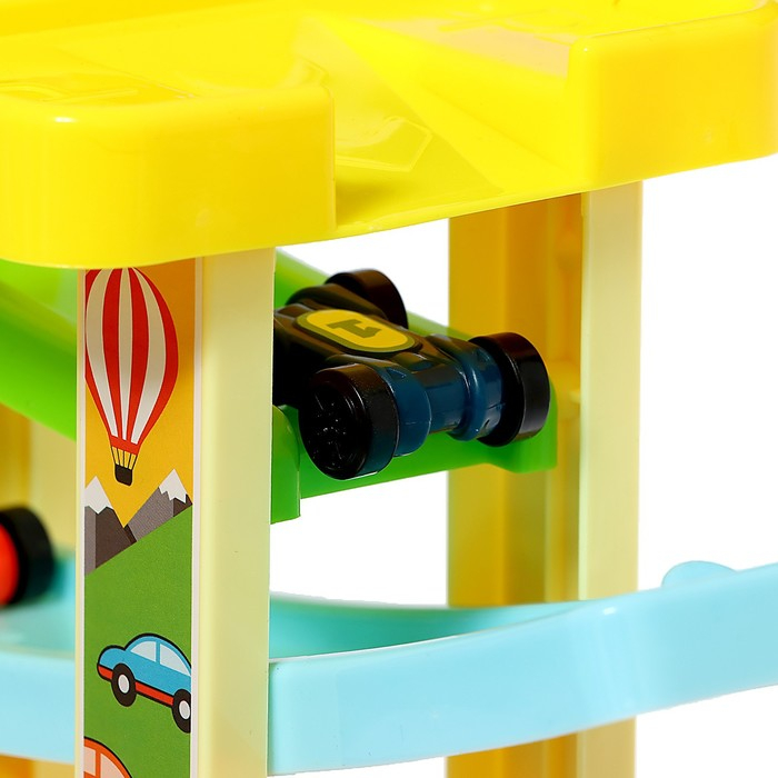 Автотрек развивающий «Гонки по склону», в комплекте 8 машинок Автотрек развивающий «Гонки по склону», в комплекте 8 машинок