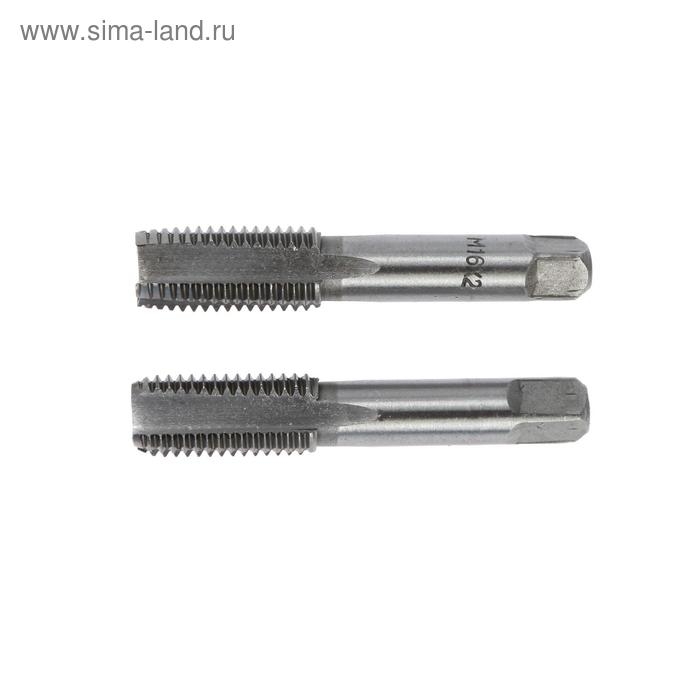 Метчики метрические ручные ТУНДРА, М16 х 2 мм, комплект из 2 шт. Метчики метрические ручные ТУНДРА, М16 х 2 мм, комплект из 2 шт.