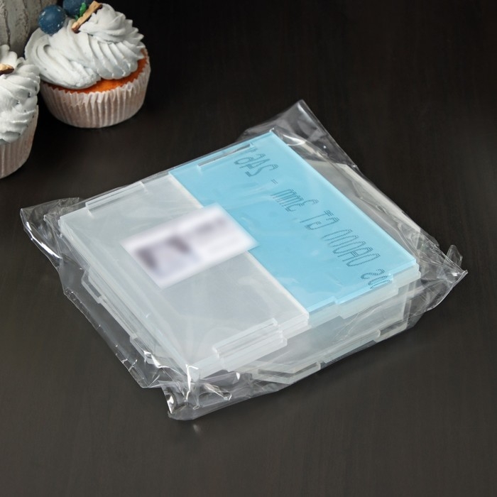 Фальшярус для торта восьмигранный, d=15 см, h=12 см, цвет прозрачный Фальшярус для торта восьмигранный, d=15 см, h=12 см, цвет прозрачный