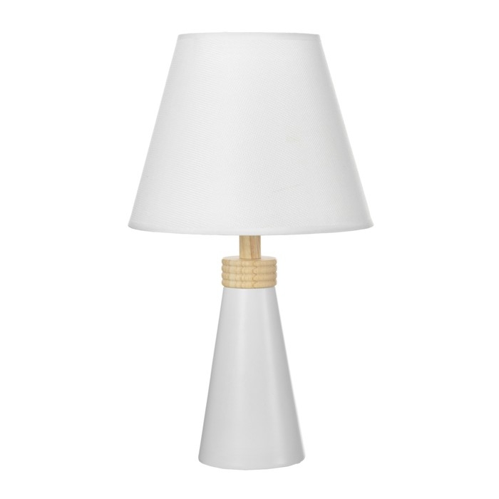 Настольная лампа Настольная лампа "Аютаж" E27 40Вт белый 25х25х42,5 см RISALUX