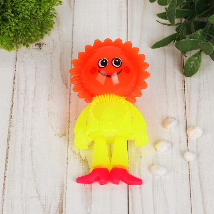 Мяч «Цветочек», световой, с пищалкой, на резинке, цвета МИКС Мяч «Цветочек», световой, с пищалкой, на резинке, цвета МИКС