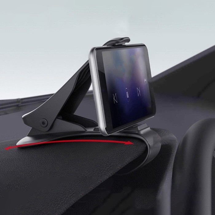 Держатель телефона, прищепка на панель приборов, черный Держатель телефона, прищепка на панель приборов, черный