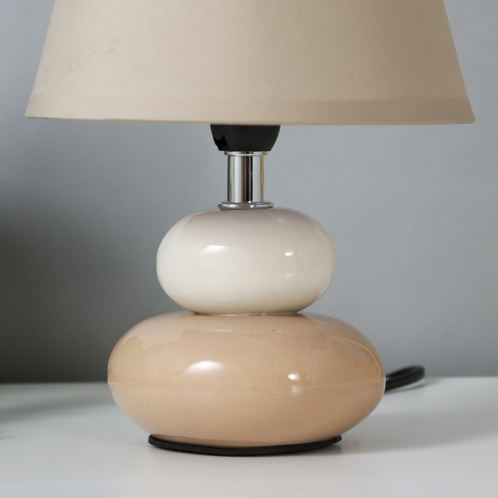 Настольная лампа 16878/1GR E14 40Вт серый 16х16х25 см RISALUX Настольная лампа 16878/1GR E14 40Вт серый 16х16х25 см RISALUX