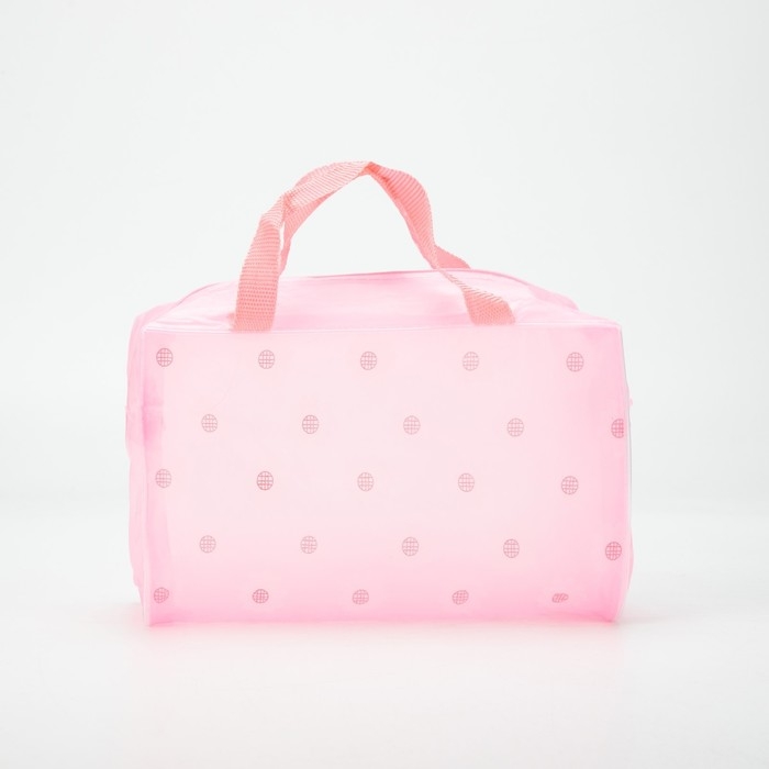 Косметичка на молнии, цвет розовый Косметичка на молнии, цвет розовый