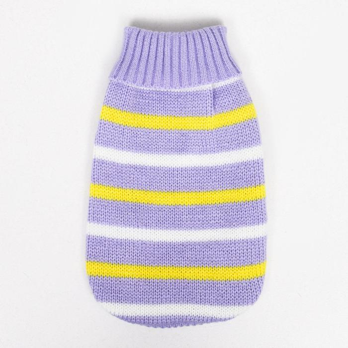 Свитер  Свитер "Полоски", 2XL (ДС 41, ОШ 41, ОГ 36-60 см)