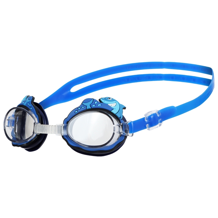 Набор для плавания детский ONLYTOP Swim «Акула»: очки+шапочка, обхват 46-52 Набор для плавания детский ONLYTOP Swim «Акула»: очки+шапочка, обхват 46-52