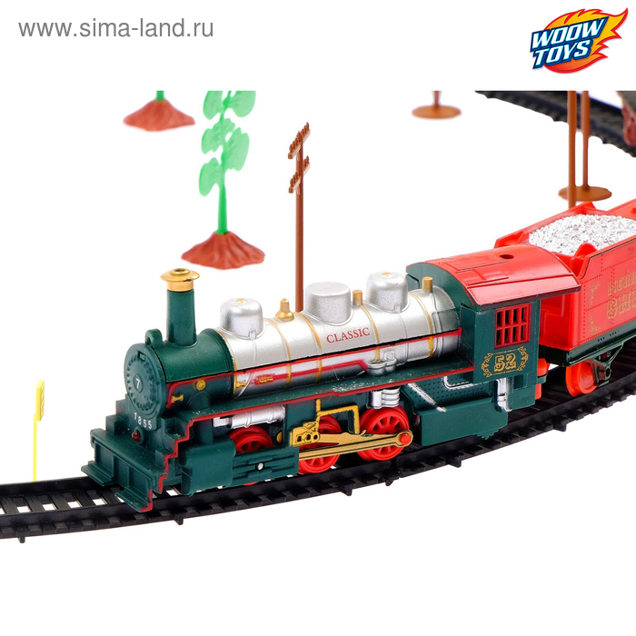 Железная дорога «С Новым Годом», работает от батареек Железная дорога «С Новым Годом», работает от батареек