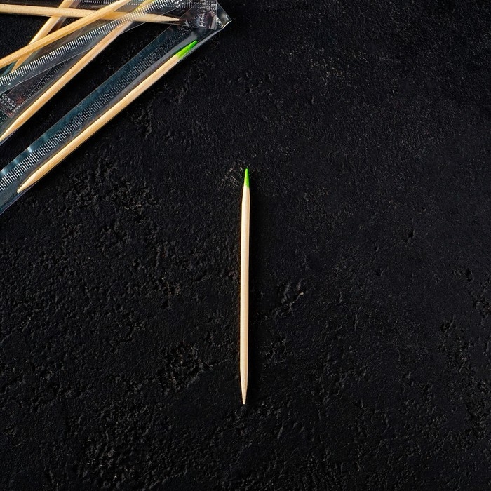 Зубочистки из берёзы Magistro, 500 шт, ментоловые, в индивидуальной упаковке, картонная коробка Зубочистки из берёзы Magistro, 500 шт, ментоловые, в индивидуальной упаковке, картонная коробка