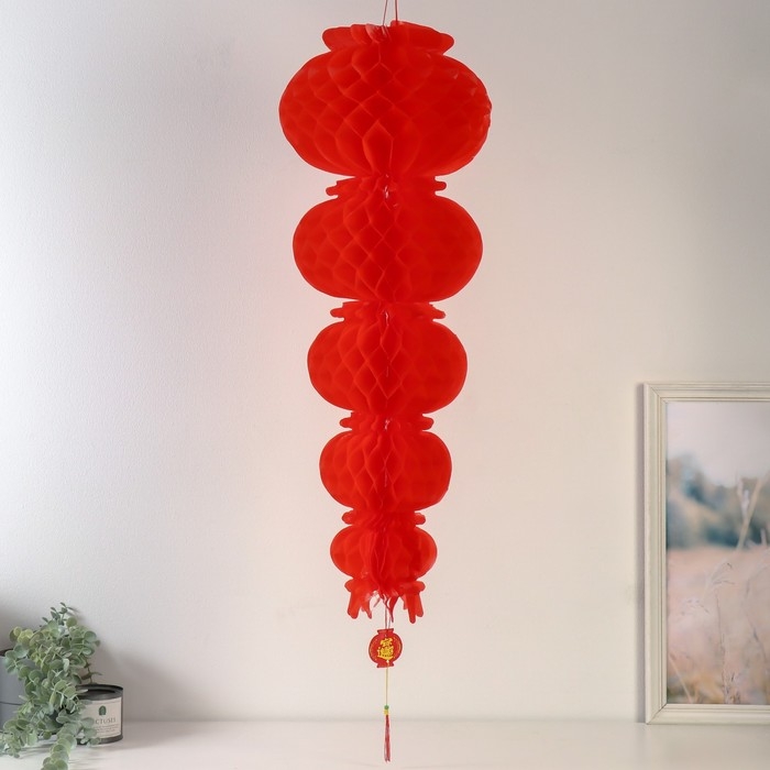 Сувенир пластик Сувенир пластик "Пять фонарей - Счастья и Финансового благополучия" 35х35х88 см