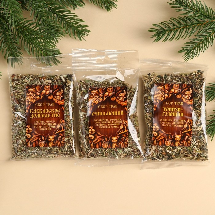 Подарочный набор «Крепкого здоровья»: три вида сбора трав 60 г ( 3 шт. х 20 г)., варенье из сосновых шишек 100 мл. Подарочный набор «Крепкого здоровья»: три вида сбора трав 60 г ( 3 шт. х 20 г)., варенье из сосновых шишек 100 мл.