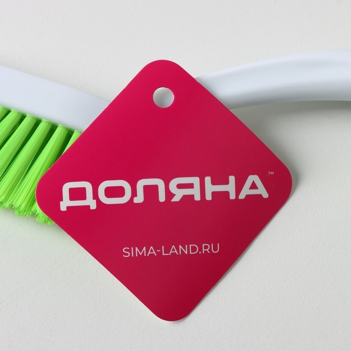 Щётка для посуды Доляна Green day, плоская, 26 см Щётка для посуды Доляна Green day, плоская, 26 см