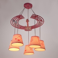 Люстра 86204/5 E27 40Вт розовый 59х54х27-107 см BayerLux