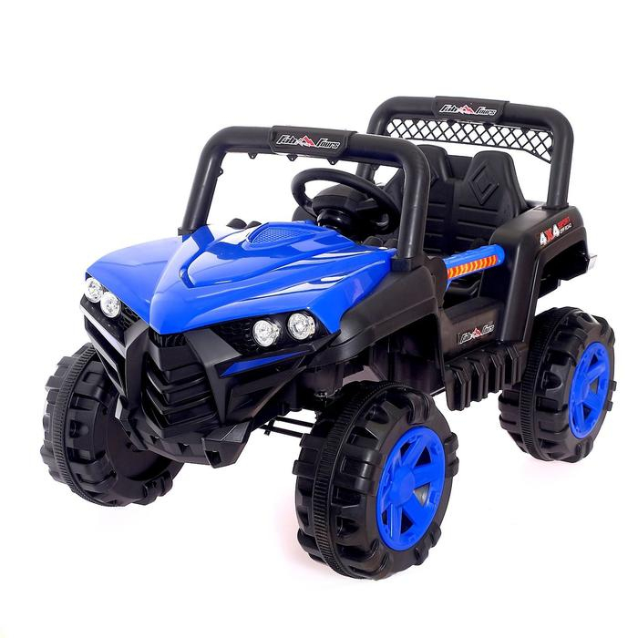 Электромобиль «Квадроцикл», 2 мотора, цвет синий Электромобиль «Квадроцикл», 2 мотора, цвет синий