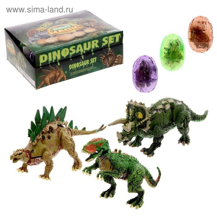 Конструктор в яйце «Динозавр», 6 видов, МИКС Конструктор в яйце «Динозавр», 6 видов, МИКС