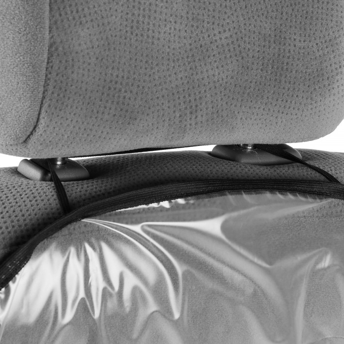 Накидка-незапинайка прозрачная, ПВХ Накидка-незапинайка прозрачная, ПВХ