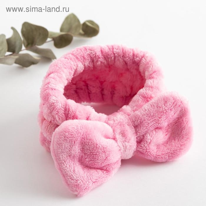 Повязка на голову «Этель» цвет розовый Повязка на голову «Этель» цвет розовый