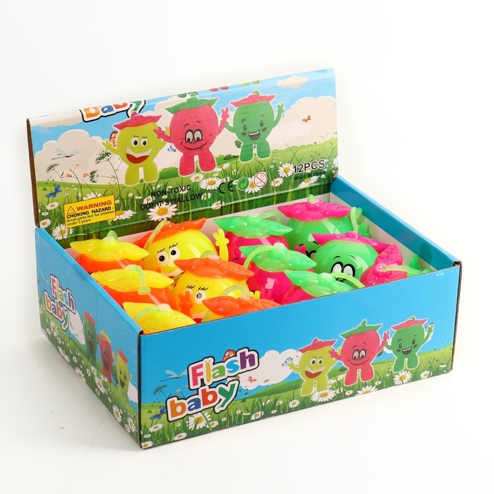 Мяч «Ягодка», световой, с пищалкой, цвета МИКС Мяч «Ягодка», световой, с пищалкой, цвета МИКС